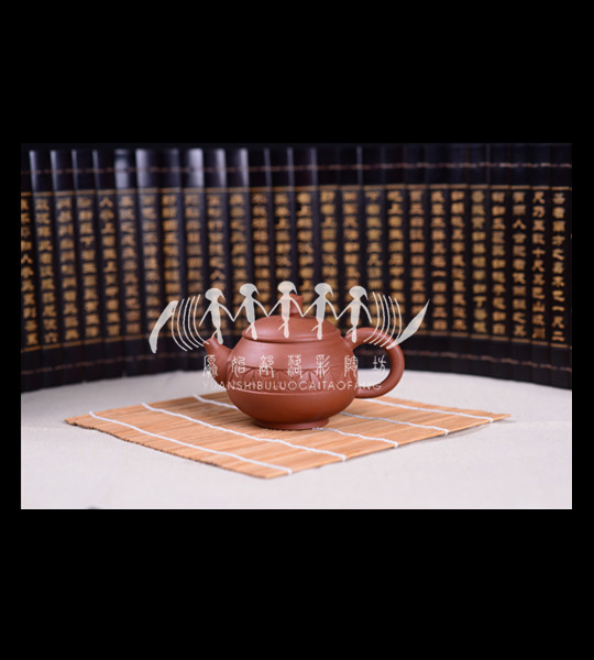 花瓣紋茶具（仰韶紅泥、麥飯石）